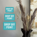 Classic Framed Plus Drop Off Point Wall or Door Sign | Health And Safety Office Signage
