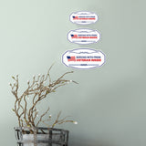 Victorian Plus Serving with Pride: Veteran Inside Wall or Door Sign| Easy Installation | Disclaimer Waiver Notice