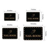 Classic Framed Plus Nail Room — Wall or Door Sign | Treatment Room - Sign