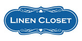 Designer Linen Closet Wall or Door Sign