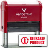 All Quality Reusable Product Self-Inking Rubber Stamp