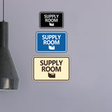 Classic Framed Supply Room Wall or Door Sign