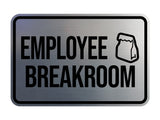 Classic Framed Employee Breakroom Wall or Door Sign