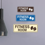 Standard Fitness Room Wall or Door Sign