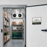 Classic Framed Plus Cold Storage — Authorized Personnel Only — Wall or Door Sign | Specialist Room - Sign