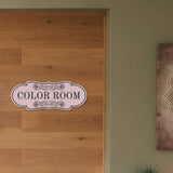 Designer Plus Colour Room — Wall or Door Sign | Treatment Room - Sign