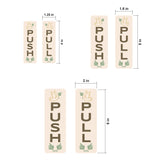 Signs ByLITA Vertical Push and Pull Door Signs (Peace Dove Church Entrance)