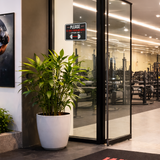 Classic Framed Please Re-Rack Your Weights After Use Wall or Door Sign | Weights & GYM Etiquette - Sign