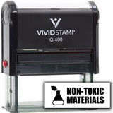 All Quality Non-Toxic Materials Self-Inking Rubber Stamp