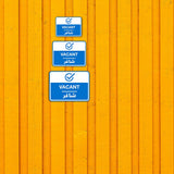 Classic Framed Plus Vacant - شاغر Door or Wall Sign | Bilingual General Signs - Arabic