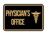 Classic Framed Physician's Office Wall or Door Sign