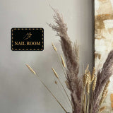 Classic Framed Plus Nail Room — Wall or Door Sign | Treatment Room - Sign