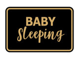 Signs ByLITA Classic Framed Baby Sleeping Wall or Door Sign