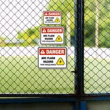 Classic Framed Plus Danger: Arc Flash Hazard – PPE Required Door or Wall Sign | Miscellaneous Warning Signs - Industrial & Construction
