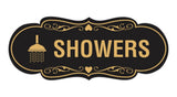 Signs ByLITA Designer Showers Wall or Door Sign