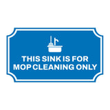 Notched Standard Facility Hygiene Wall or Door Sign
