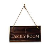 Funeral Home & Memorial Signs - 5 x 10" Hanging Signs
