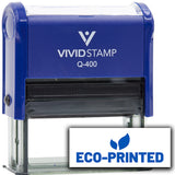 All Quality Eco-Printed Self-Inking Rubber Stamp