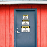 Classic Framed Plus Swimming Prohibited Door or Wall Sign | Miscellaneous Warning Signs - Industrial & Construction