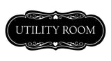 Signs ByLITA Designer Utility Room Wall or Door Sign
