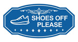 Victorian Shoes Off Please (Sneaker) Wall or Door Sign