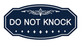 Victorian Do Not Knock Wall or Door Sign