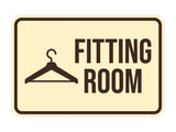 Classic Framed Fitting Room Wall or Door Sign