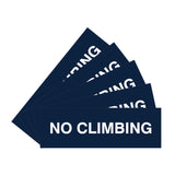 Signs ByLITA Basic No Climbing Sign | Easy No-Tool Installation | Powerful Foam Tape