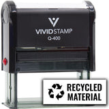 All Quality Recycled Material Self-Inking Rubber Stamp
