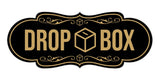 Designer Drop Box Wall or Door Sign