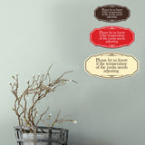Signs ByLITA Victorian Please let us know if the temperature of the room needs adjusting Wall or Door Sign