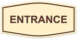 Signs ByLITA Fancy Entrance Sign | Legible Lettering | Easy No-Tool Installation | Powerful Foam Tape