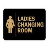 Signs ByLITA Classic Framed Ladies Changing Room Wall or Door Sign
