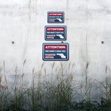 Classic Framed Plus Attention: We Don’t Call 911, We Protect Our Own Door or Wall Sign | Home Security