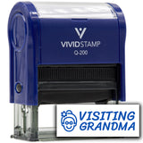 All Quality Visiting Grandma Agenda Planning Stamps