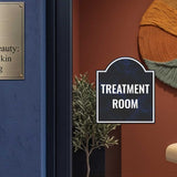 Treatment Room' Headstone - Wall or Door Signs ? Access & Control Sign