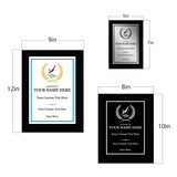 Diving Customizable Black Frame Wooden Award Plaque | Easel Mount Option | Achievement and Recognition Personalizable Plaques | Sports Award