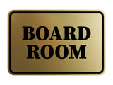 Signs ByLITA Classic Framed, Board Room Wall or Door Sign