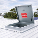 Classic Framed Roof Access Authorized Personnel Only Wall or Door Sign