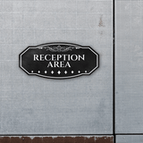 Victorian Plus Reception Area Wall or Door Sign | Legal and Courtroom Decoration