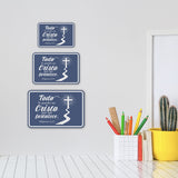 Classic Framed Plus Todo lo puedo en Cristo que me fortalece. Filipenses 4:13 Door or Wall Sign | Spanish - Inspirational & Scripture Signs