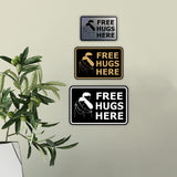 Classic Framed Free Hugs Here Wall or Door Sign