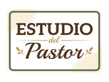 Classic Framed Plus Estudio del Pastor — Pastor's Study Door or Wall Sign | Spanish - Church Room & Area Signs