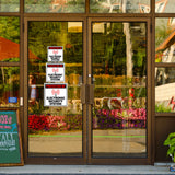Square Plus Protected By Electronic Security System Door or Wall Sign | Warning Signage