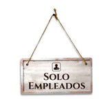 Spanish Signs - 5 x 10" Hanging Signs