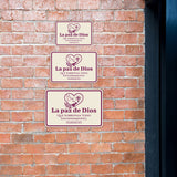 Classic Framed Plus La paz de Dios que sobrepasa todo entendimiento. Filipenses 4:7 Door or Wall Sign | Spanish - Inspirational & Scripture Signs