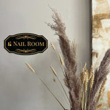 Victorian Plus Nail Room — Wall or Door Sign | Treatment Room - Sign
