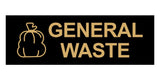 Basic General Waste Wall or Door Sign
