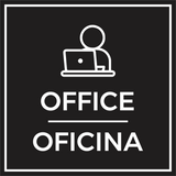 Signs ByLITA Square Office Wall or Door Sign | Spanish Bilingual Business And Office Signs