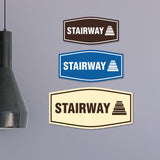 Fancy Stairway Wall or Door Sign